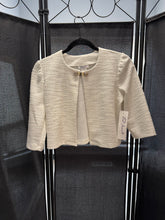 Load image into Gallery viewer, By Debra/BD Junior Ivory Boucle Jacket-Size 1