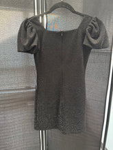 Load image into Gallery viewer, By Debra Girls Black Shimmer Dress-Size Medium