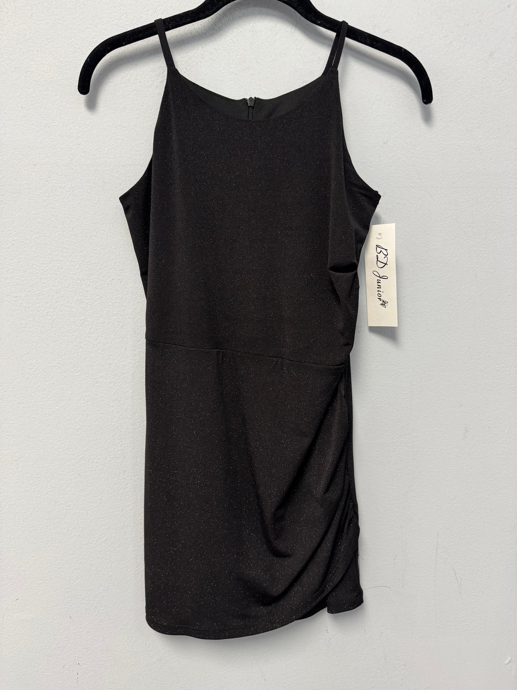 By Debra/BD Junior Black Shimmer Dress-Size 1