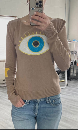 Evil Eye Sweater