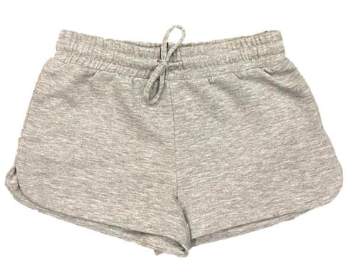 Tween Shorts-Heather Gray