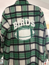 Load image into Gallery viewer, Birds Plaid Fleece Lined Shacket