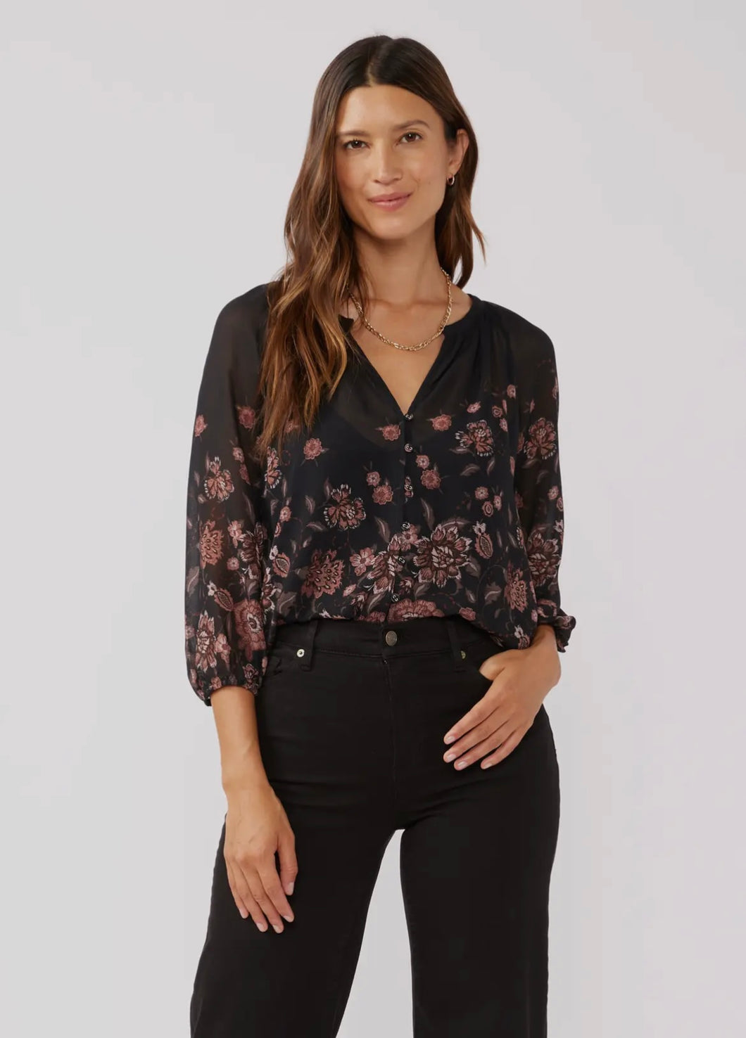 Dusty Rose Top