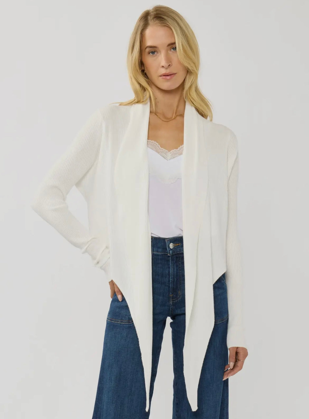 Winter White Cardi