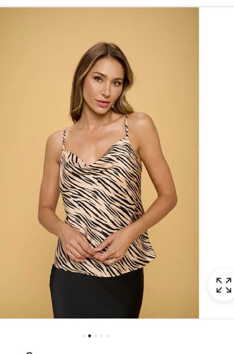 Zebra Cami