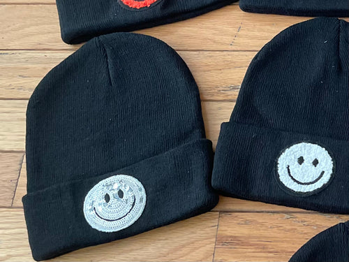 Smiley Face Beanie Hats